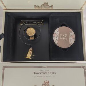 Downton Abbey Complete Collector's Set BELL & COASTERS ONLY in BOX Servant Hall